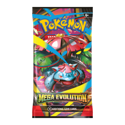 Pokemon Mega Evolution Booster Pack (10 Cartas)