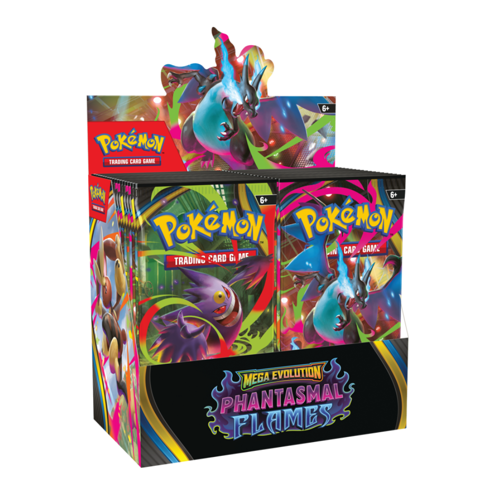 Pokémon TCG: Mega Evolution Phantasmal Flames - Booster Box (36 Packs)