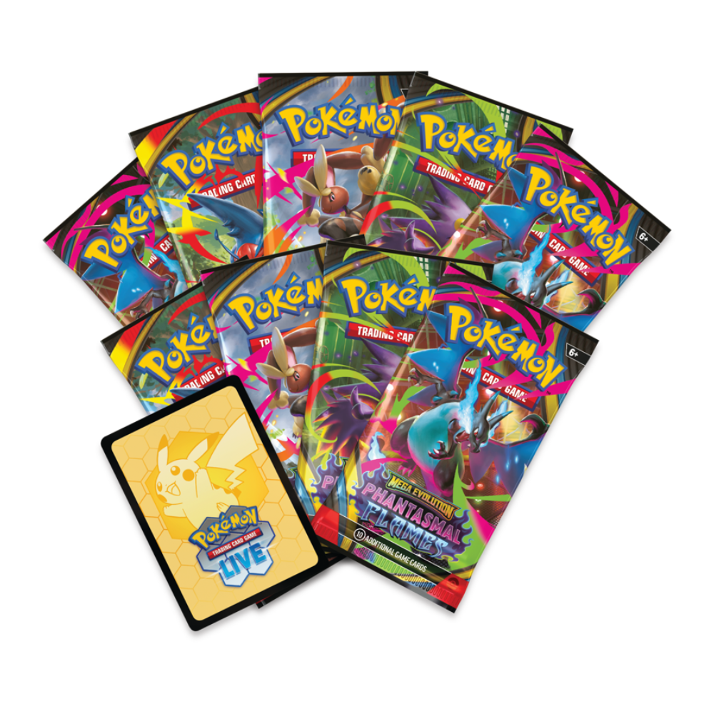 Pokemon Mega Evolution Phantasmal Flames Elite Trainer Box